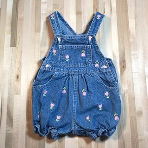 Cute baby girl 6-9M overalls